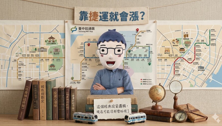 靠捷運就會漲？這個經典投資邏輯，現在可能沒那麼好用了