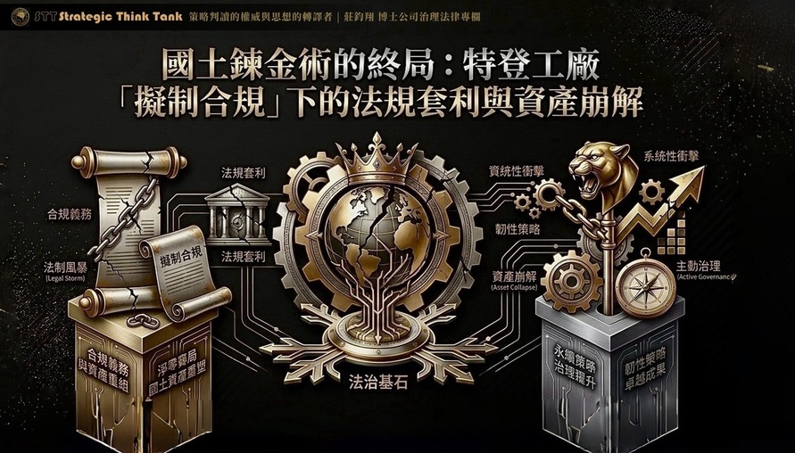 國土鍊金術的終局：特登工廠「擬制合規」下的法規套利與資產崩解