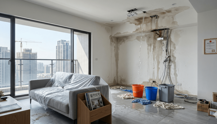 房子漏水怎麼辦？中古屋、預售屋與老屋漏水的求償與修繕指南