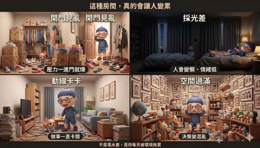 你的房間格局NG嗎？