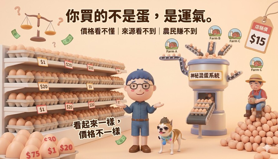 台灣雞蛋市場的三個真相