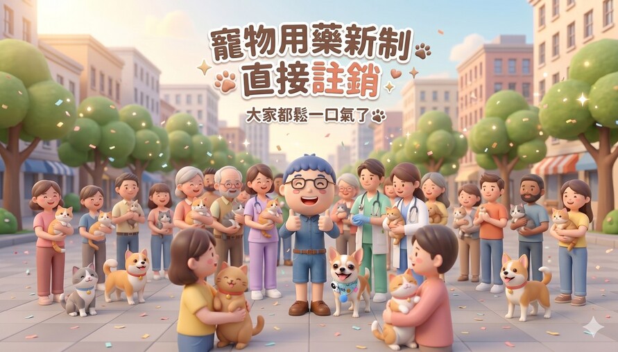 「寵物用藥新制」註銷