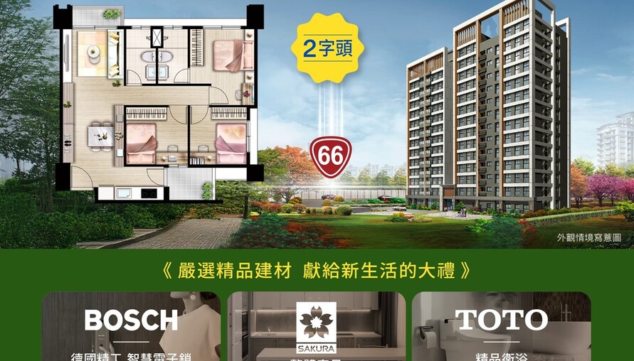 尚虹Hi樂｜阿明幫你看建案 楊梅14層新案，二房21-30坪、三房33坪，每坪28.8-32萬，近台66、國道一號