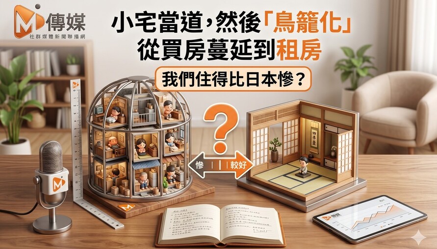 小宅當道，租屋市場也淪陷？「鳥籠化」從買房蔓延到租房，我們住得比日本慘?