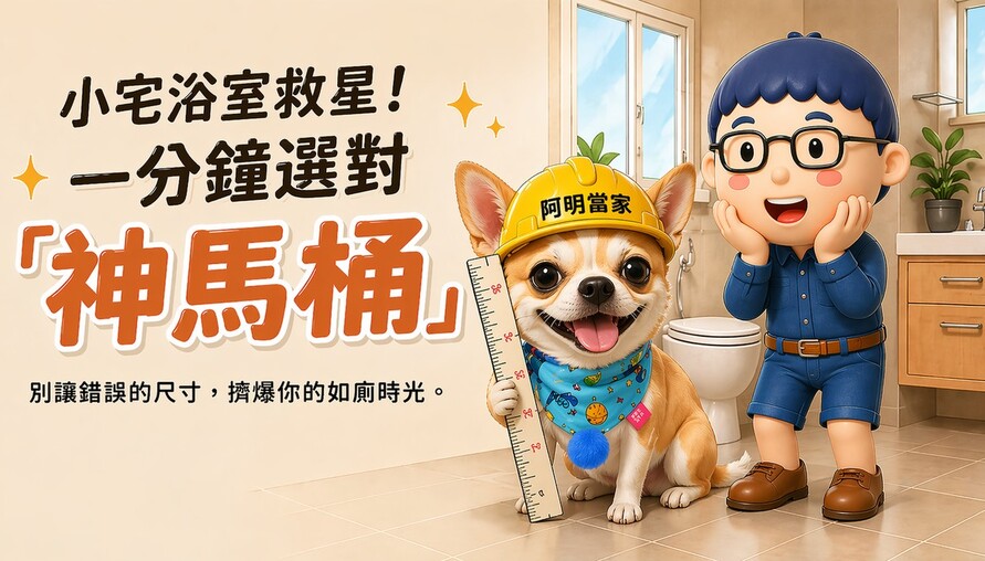 小宅生存術：馬桶裝修挑選指南