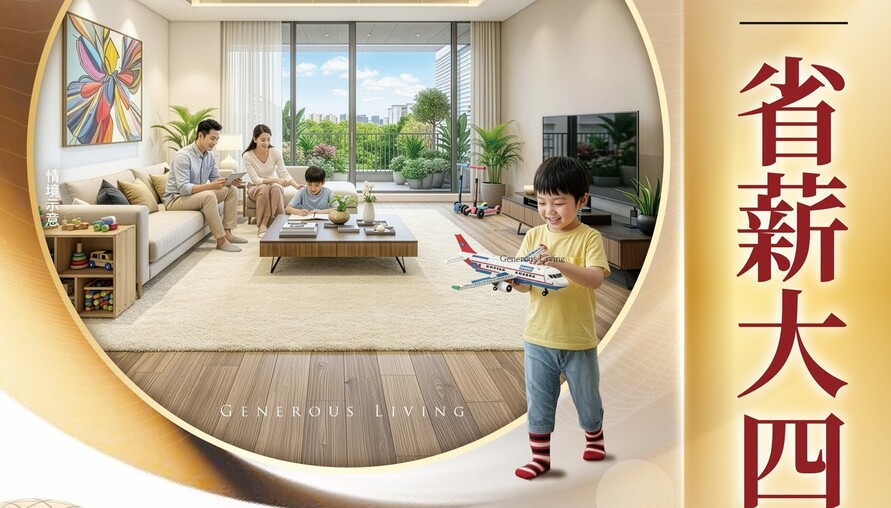 【阿明幫你看建案】台中沙鹿「勝興興站」實地開箱：1,174坪大基地、2到4房格局、車位配比1比1.21，沙鹿火車站走路7分鐘，海線新成屋首選