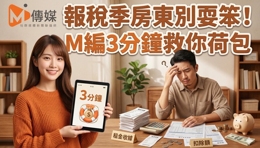 報稅季房東別耍笨！51R、74S、74G填錯直接多繳好幾萬，M編3分鐘救你荷包