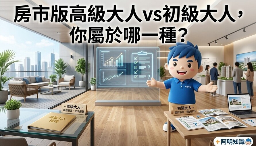 房市版高級大人vs初級大人，你屬於哪一種？