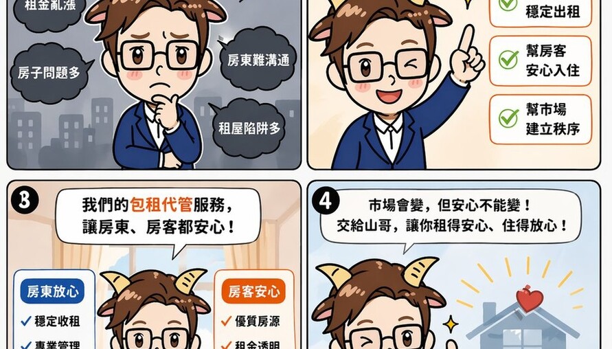 現在租房不是比價格，是比「能不能安心住下去」