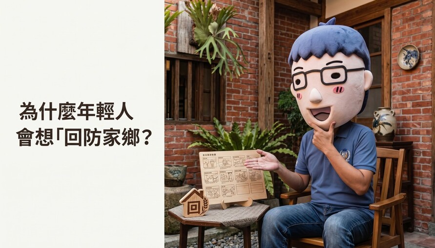 為什麼年輕人會想「回防家鄉」？現在不只房價在改變人生選擇，連網路也在重寫工作地圖