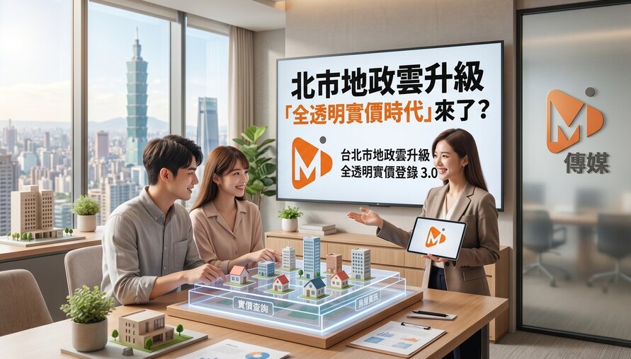 北市地政雲升級「全透明實價時代」來了？房價結構恐被直接攤開重算
