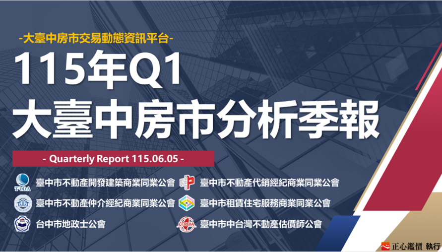 115年Q1大臺中房市季報