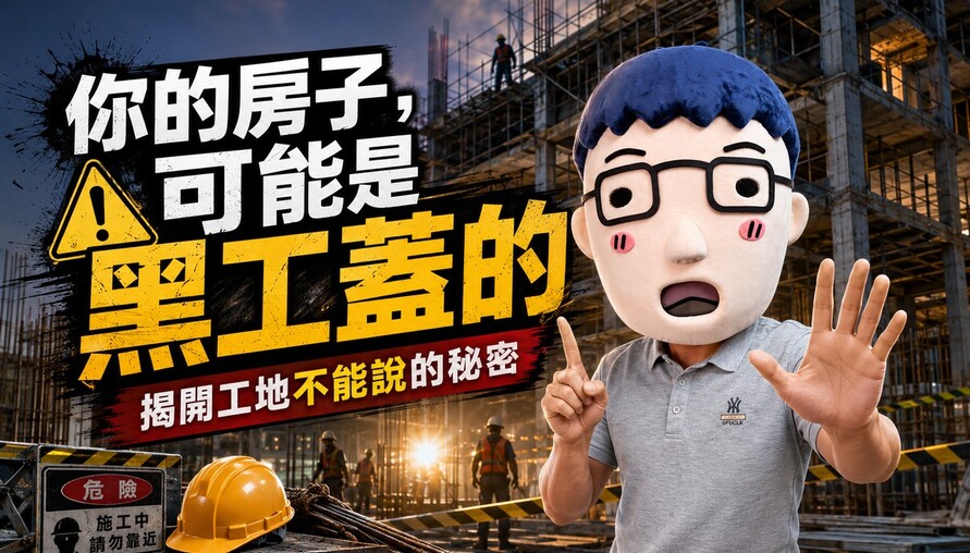 你的房子，可能是黑工蓋的 揭開工地不能說的秘密