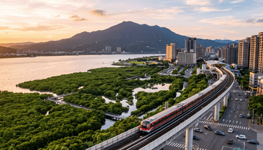 淡北道路通車在即！紅樹林房價破盤 4 字頭不再？解析水岸景觀宅的補漲潛力