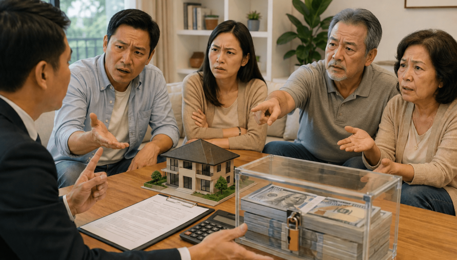 多人共同持有房子怎麼賣？專家建議：善用第三方履保專戶、防手足鬩牆