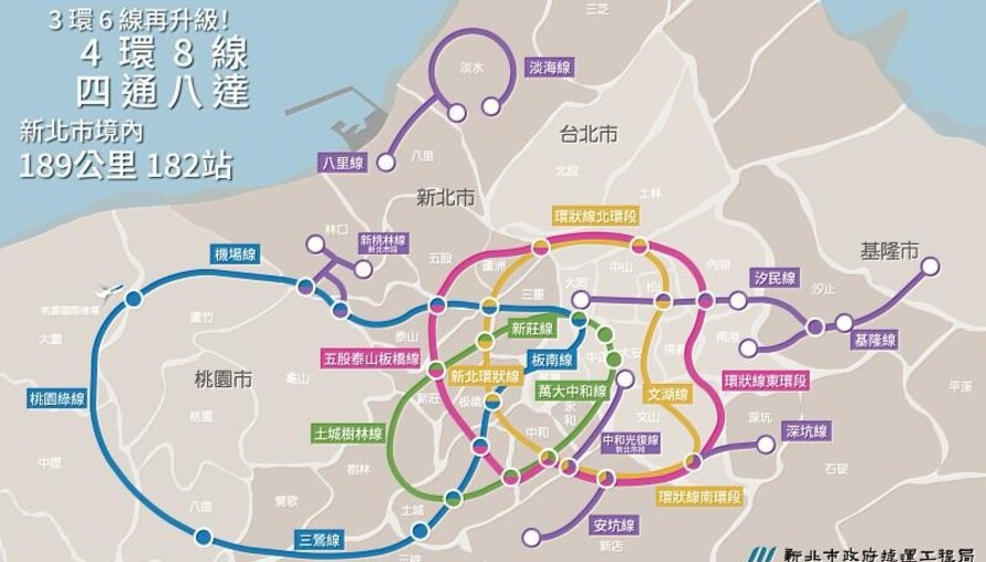 北台灣捷運三線進度齊更新！新北提「四環八線」願景　信義東延試運轉、北車無門檔閘門擴大試辦