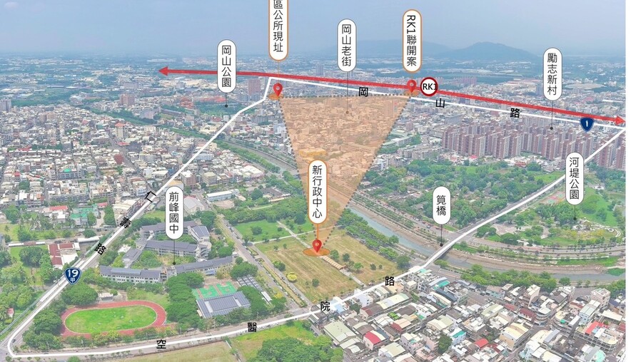 岡山新行政中心動土！隈研吾操刀、兩基地投資82億　房價會跟著起飛？