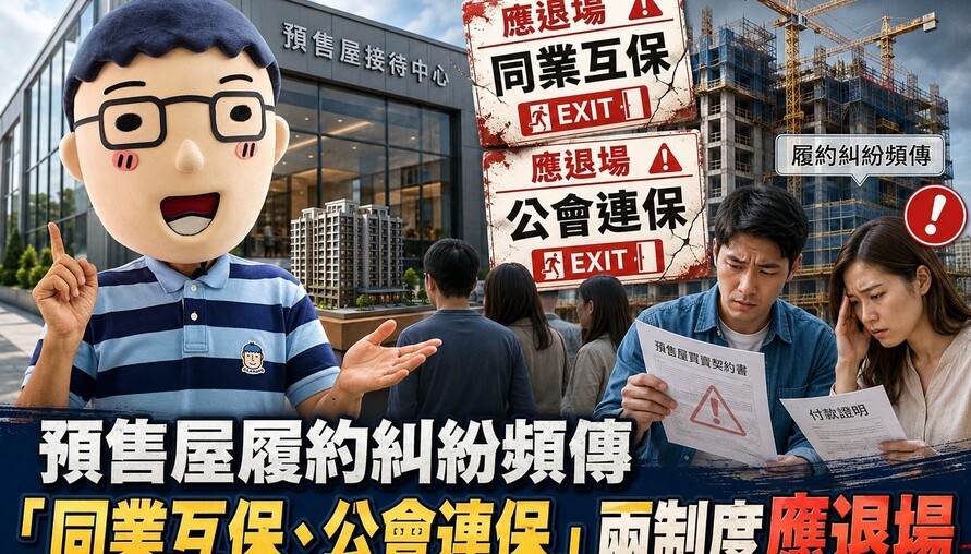 預售屋履約糾紛頻傳「同業互保、公會連保」兩制度應退場