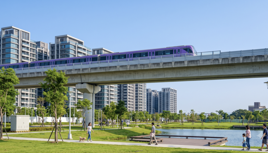 桃園 A20 興南與 A21 環北重劃區分析：從實價登錄看青埔外溢效應與房價走勢