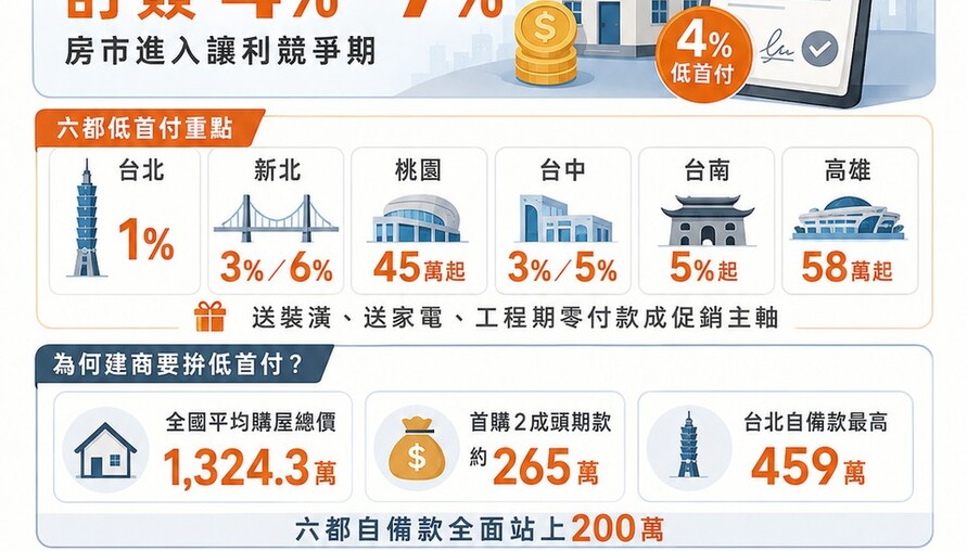建商真的急了！六都「訂簽4%」成新常態 買房不用帶頭款？專家警告：3大陷阱正在收割你！