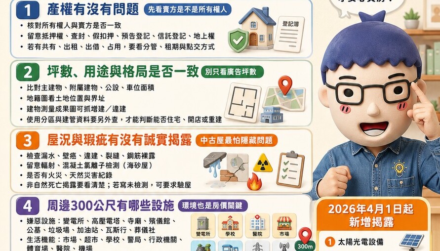 買房只看價格？「不動產說明書」5大重點沒看 小心房子有問題還不知道