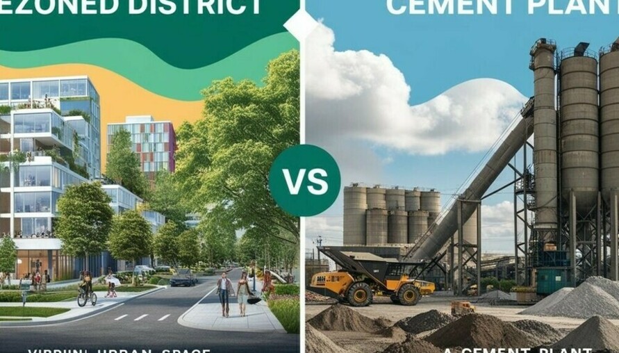 重劃區開發vs工業設施共存難題 台中14期水泥廠爭議揭開居住正義新戰場