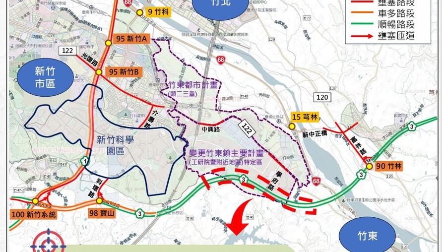 竹科三期454公頃再推進！都市計畫修正後送大會　竹東二重埔成科技東擴焦點