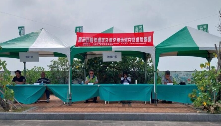 黑面琵鷺準備來臺度冬！臺南啟動救傷演練　公私協力守護候鳥安全
