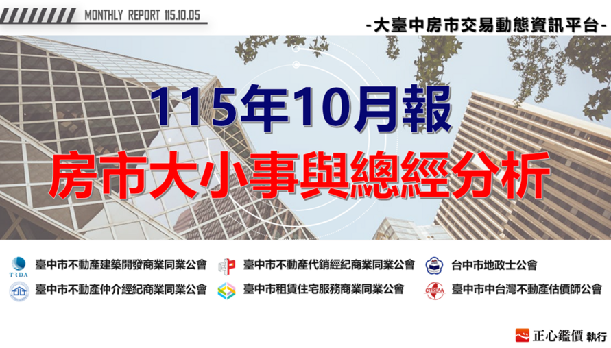 115年10月報-房市大小事與總經分析