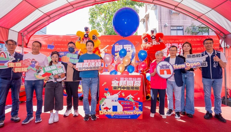 近百年東門市場搬新家！45家攤商進駐中繼市場　市府砸9000萬升級環境