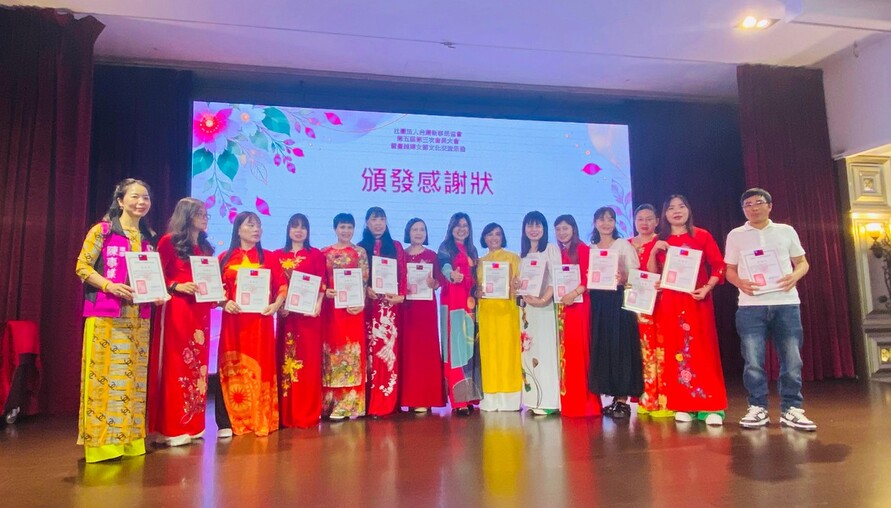 13萬新住民成台中重要力量 江啟臣、何欣純到場各提扶植創業與子女圓夢政見