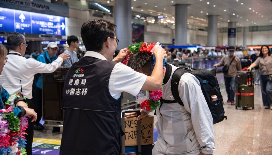 台中林姿妤亞帕運狂掃3金！女單、女雙、混雙全奪冠　13位台中選手光榮返國
