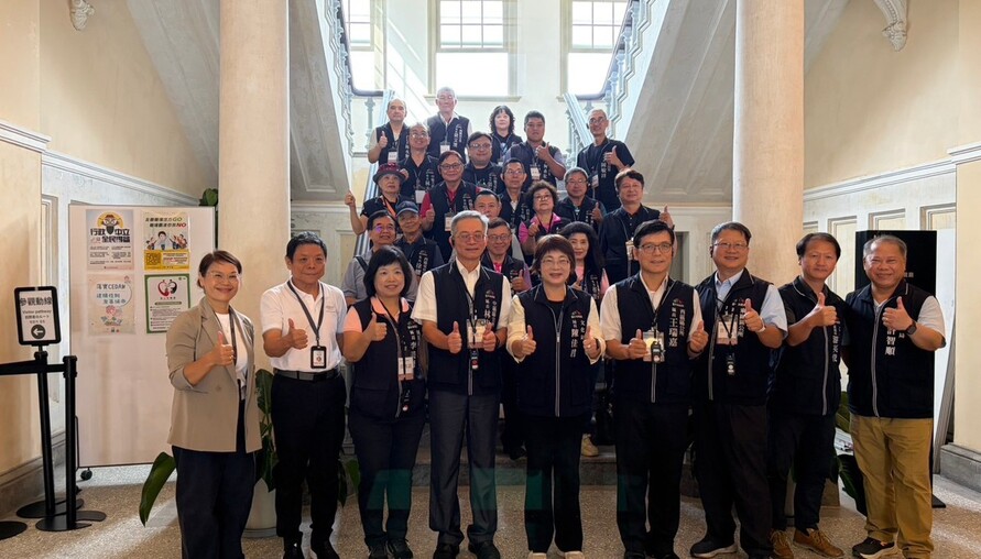 台中州廳藏著百年城市記憶！30多位里長重返歷史建築　老空間勾起昔日市府辦公回憶