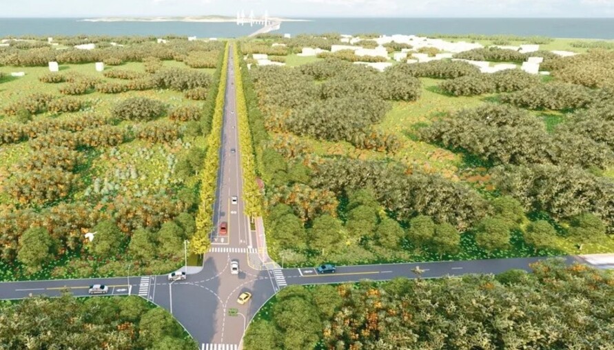 金門交通新動脈動土！2-29號計畫道路串聯金門大橋 打造現代化便捷生活圈