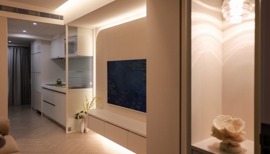 隱奢｜低調極簡，隱而不顯的格調美學｜12坪