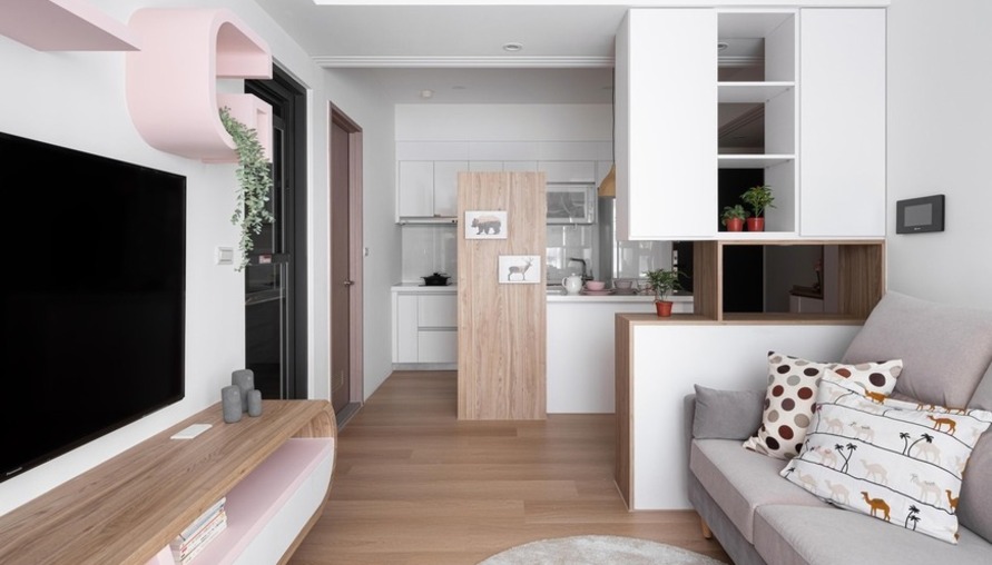 無邊框│現代北歐風│15坪