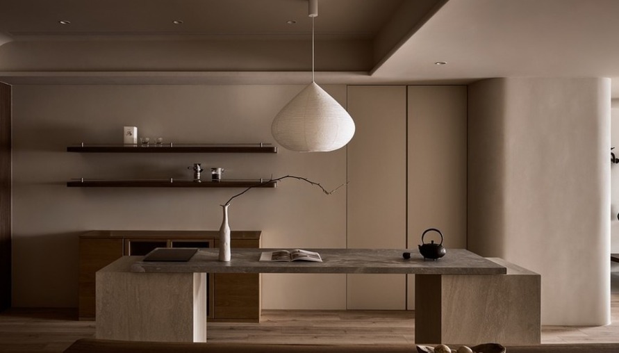 棲光。育時│侘寂風│75坪