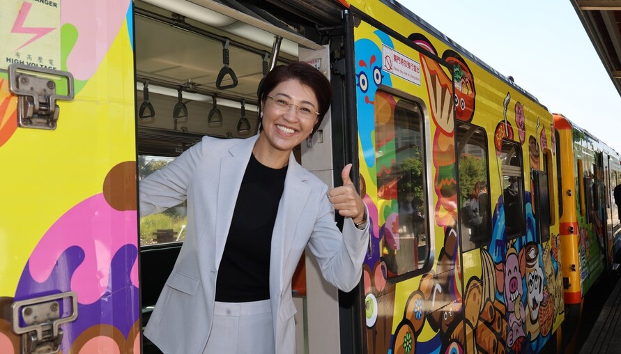 喜迎集集線鐵路第一階段復駛「西遊記」彩繪列車首航 濁水至集集站5日通車，同步預告7月全線通車