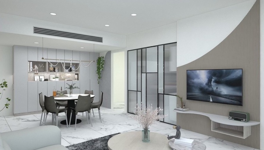 歸潮│現代混搭風│27坪