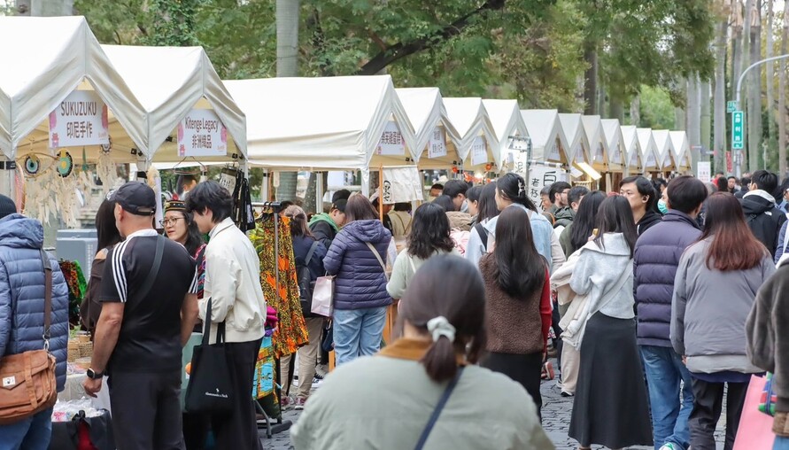 護城河新春選物市集圓滿落幕　吸引近萬人潮、創造百萬商機