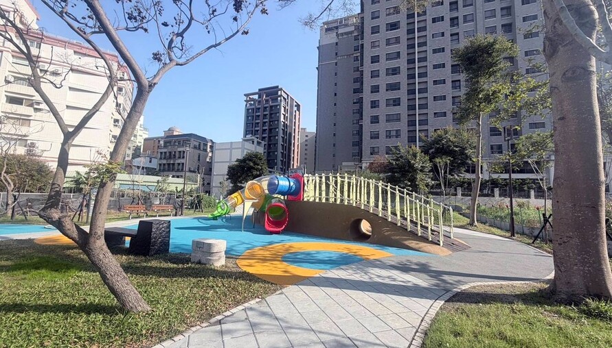 竹市牛埔公園翻新啟用 高虹安市長：持續打造宜居香山