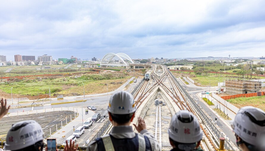 桃園捷運綠線邁入新里程　張市長：持續朝北段7站優先通車全力推進
