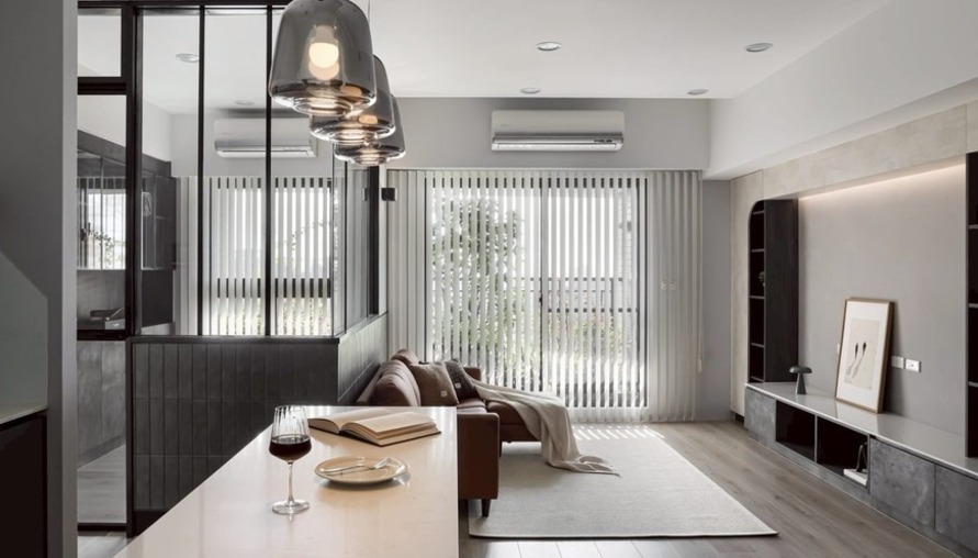 墨影．光譜│現代風│23坪