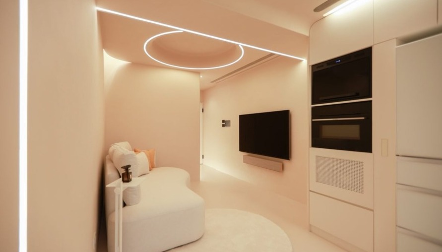 極簡美感體現 優雅兩人生活│現代極簡風│20坪