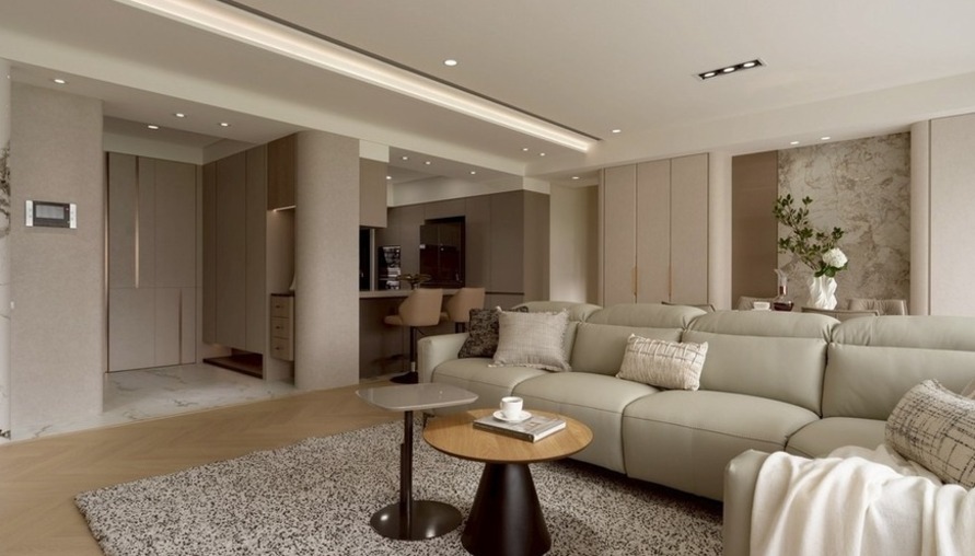 光影序曲，曲境棲所 寫入純粹美學的現代居所│37坪