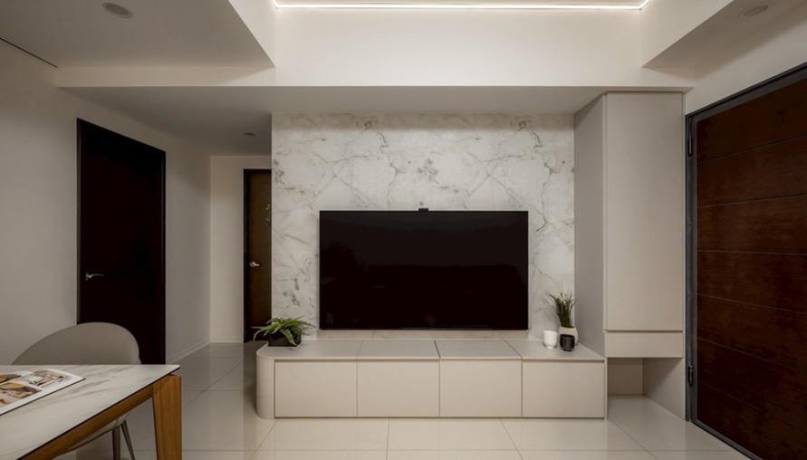 線性光敘 砌築極簡居所│現代風│16坪