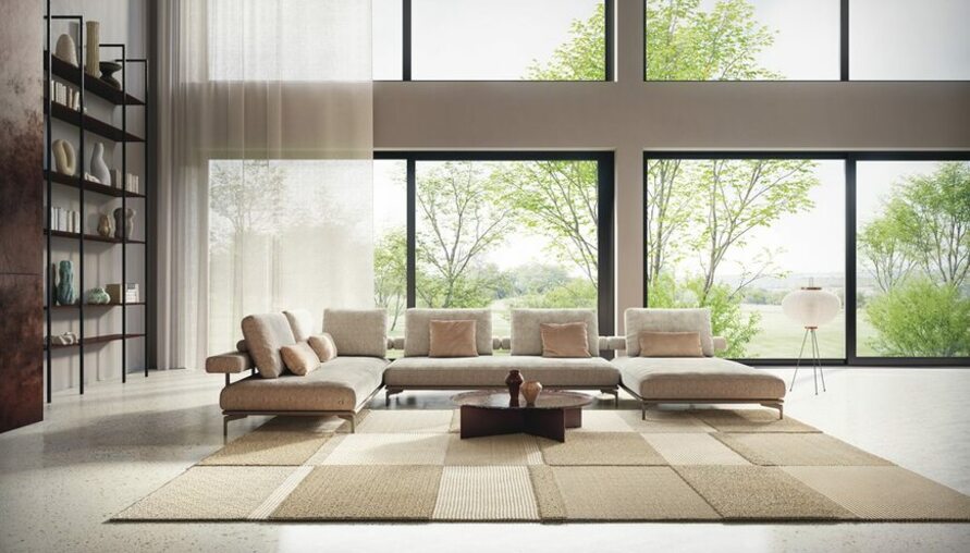 留白之間，凝練出輕盈之美Rolf Benz全新推出JAZ沙發系列