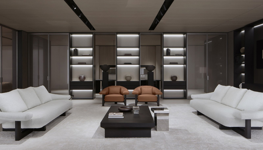 流動線條中的溫潤力量｜重新詮釋當代沙發角色 不只是乘載休憩，更是具有雕塑感的核心家具