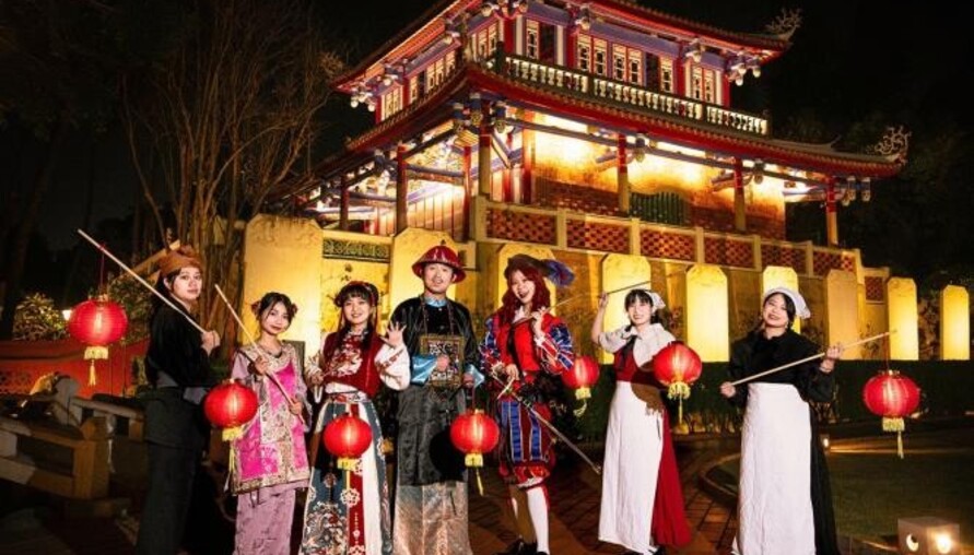 熱蘭遮市集赤崁樓點燈開市　一起穿越時空迎元宵