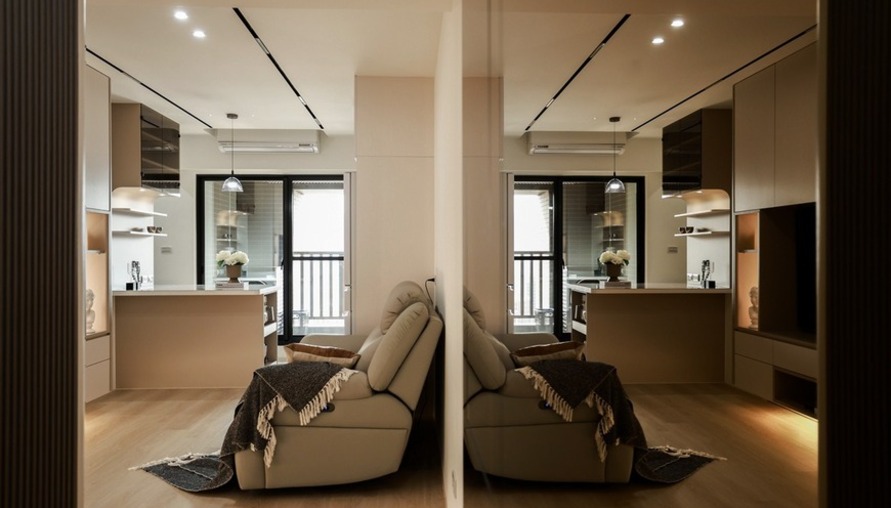 序韻｜有序線條與韻律交錯，鋪陳自在日常｜北歐現代風｜16坪